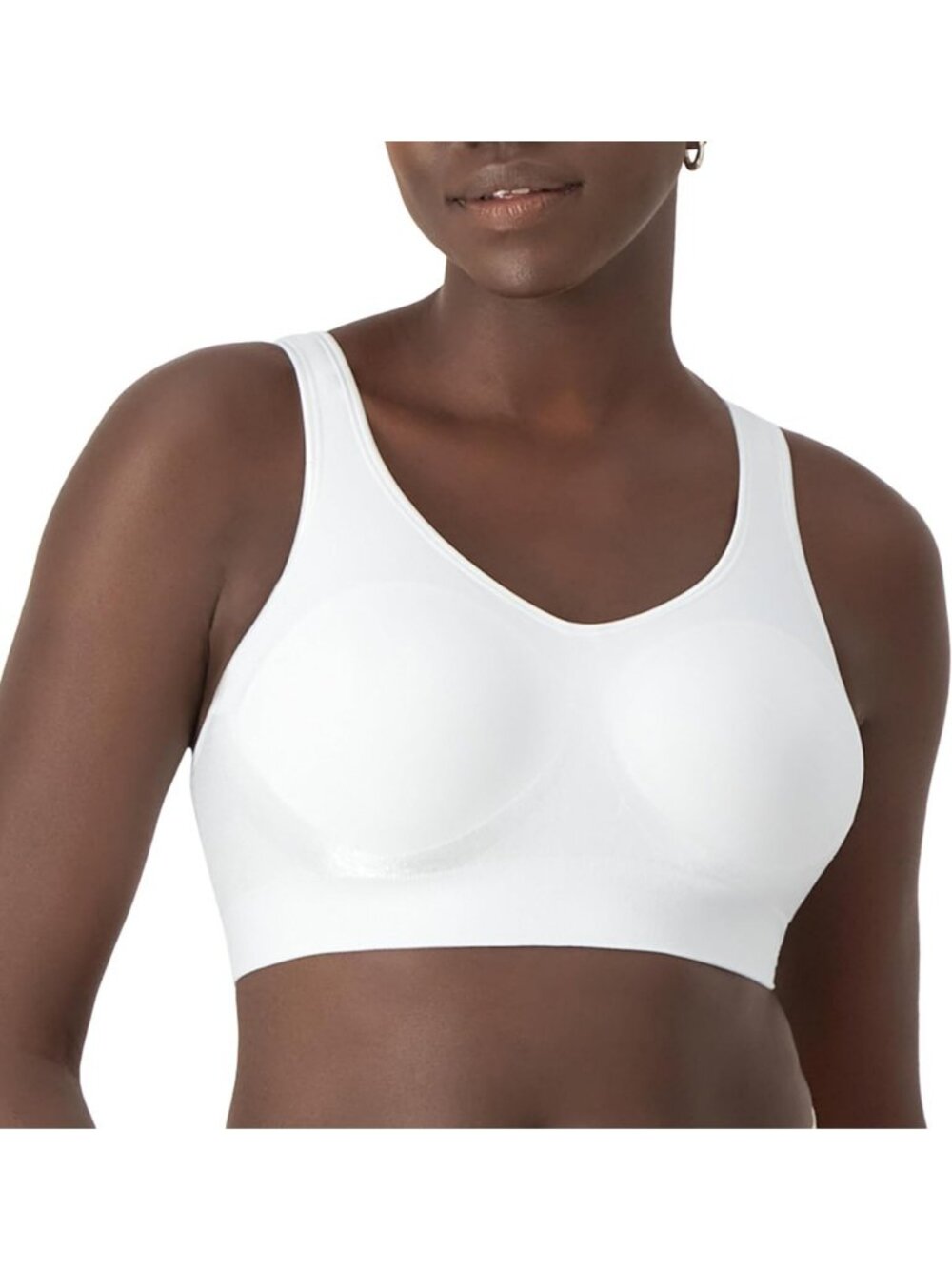Comfort Revolution Wireless Bra - Adjustable Supportive Plus Size Women's Bra